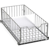 Cesta deslizante Simple Houseware para armario de cocina, optimiza espacio profundo.