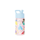 Simple Modern botella Disney Princess vista frontal con diseño atractivo y práctica