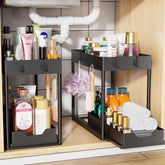 Simple Trending organizador bajo fregadero deslizante para acceso rápido a utensilios.