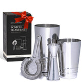 SIMPLURA STUDIO conjunto Boston coctel 17 onzas, equilibrio perfecto para mezclar con control.