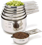 Simply Gourmet, juego de tazas medidoras de 7 piezas, precisión para hornear y cocinar.