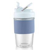 Taza Sivaphe de vidrio borosilicato 16 oz, ideal para café o té caliente.