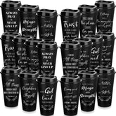 Skylety vasos-cafe-cristianos-16oz-tapas, prácticos para uso diario.