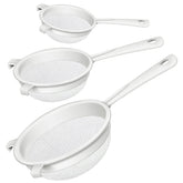Colador Skyley de malla nylon tres pulgadas, filtrado fino para cocinar.