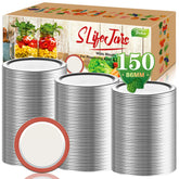 SLifeJars tapas boca ancha 86mm: mantiene al vacío y facilita almacenamiento de conservas.