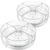 Slow Slog 2pack organizador giratorio de 9 pulgadas para ordenar la despensa.