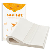 SMARTAKE papel para hornear pre-cortado rectangular 17x26, borde limpio para hornear rápido
