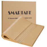 SMARTAKE papel parche pre-cortado 17x26 para hornear, listo para usar sin recortes.