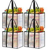 SmartTrends bolsas reutilizables con capacidad de 33 litros para compras diarias.