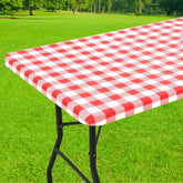 Mantel Smiry para picnic con borde elástico mantiene la mesa estable