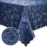 Smiry mantel rectangular impermeable en azul marino, protege la mesa de derrames.