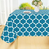 Smiry mantel rectangular vinilo turquesa 60x84, protege la mesa de manchas y derrames.