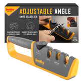 Smith’s afilador manual con ajuste de ángulo para cuchillos en base estable
