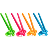 SNACTIV LITE: paquete de 4 palillos neon para sesiones de juego largas.