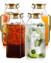 Jarra Snuvid cuadrada de 2 L, vista frontal, ideal para bebidas refrescantes