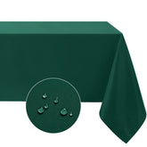 Mantel Softalker rectangular, resistente al agua para cenas al aire libre.