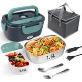 SOHIDA caja almuerzo eléctrica para coche, ideal para comidas rápidas en ruta.