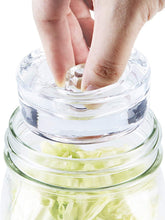Peso SOLIGT para fermentación con agarre fácil, facilita retirar las pesas.