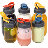 Soligt tapa vertedora para boca regular, ideal para beber y verter sin goteos