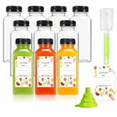 Botellas Sonfon para zumos de 12 onzas con tapas seguras para transporte