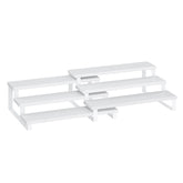SONGMICS Display Risers: especias en tres niveles, acceso rápido y presentación elegante.