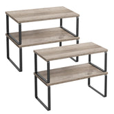 SONGMICS estantes cocina 4 piezas para ordenar condimentos y utensilios