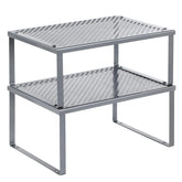 SONGMICS Spice Racks: estantes metálicos para armario, maximizan el espacio vertical.