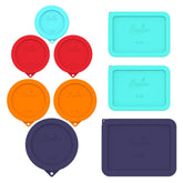 SOPHICO tapas de silicona para almacenamiento de 1 taza: cierre hermético.