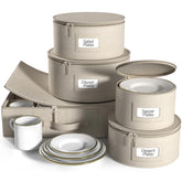 Sorbus: contenedores-dura-para-platos, protección segura para vajilla durante transporte