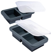 Souper Cubes: moldes para congelar sopa con tapa, ideal para porciones de 2 tazas.
