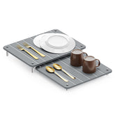 SpaceAid tapete de piedra para secado de platos, expandible y con alta absorción.