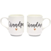 Sparkle and Bash abuela taza flor dorada, ideal para desayuno elegante
