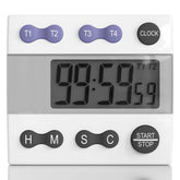 Sper Scientific temporizador de cocina con alarma fuerte para alertas claras al cocinar.