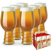 Vaso Spiegelau IPA con aroma realzado por el ribete en la base.