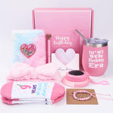 Splendest tumbler rosado con doble aislamiento, ideal para la escuela y salidas.