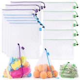 Bolsas SPLF de malla transparentes para alimentos, visibilidad de frescura