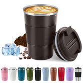 SPLMIFA taza-viaje-aislada-304 mantiene la bebida caliente por horas.
