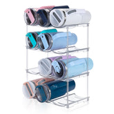 Spospo organizador apilable para botellas 40 oz Stanley, optimiza el espacio.