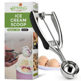 Spring Chef Cuchara media 1,7 cucharadas para porciones uniformes de masa.
