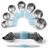 Spring Chef medidores magnéticos de 15 piezas, para cocina precisa.