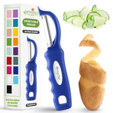 Spring Chef Premium Pelador giratorio con mango suave para pelar verduras
