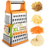 Spring Chef rallador manual XL con asa ergonómica para un agarre cómodo.