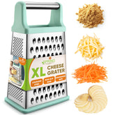 Rallador Spring Chef profesional en acero inoxidable, ideal para parmesano.