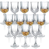 Srgeilzati copas cordiales con tallo para degustar licores con elegancia.