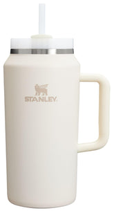 Stanley Quencher H2.0 tumbler frente con tapa rotatoria, sin salpicaduras para uso diario