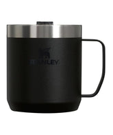 STANLEY Stay-Hot Camp Mug con tapa presión, ideal para evitar derrames al exterior.