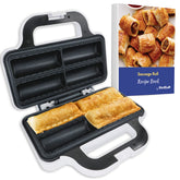 StarBlue Moldeador de rollos de salchicha, frontal, ideal para desayunos rápidos