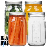 STARSIDE tarros Mason 32oz, apertura ancha, para conservar ensaladas y conservas