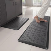 Stepaura alfombra anti-fatiga para cocina con acolchado cómodo y base antideslizante.