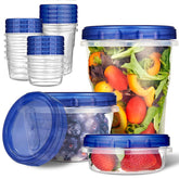 Stock Your Home contenedores de 32oz con tapa giratoria para almacenamiento hermético